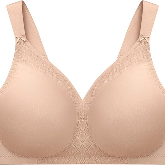 **Glamorise** Full Figure MagicLift Non-Padded Wirefree T-Shirt Bra 36F NWOT - Picture 4 of 7